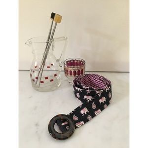 🌴Vera Bradley Vintage Reversible Belt🌴